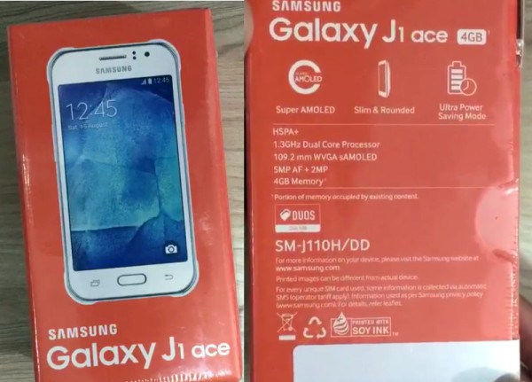 Dus Book Samsung Galaxy J1 Ace