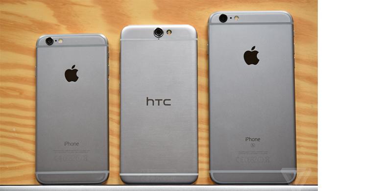 HTC One A9 Mirip iPhone