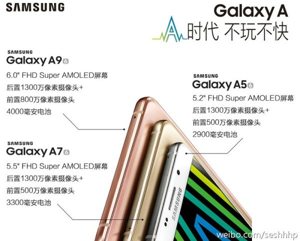 Bocoran Spesifikasi Samsung Galaxy A5-A7-A9 2016