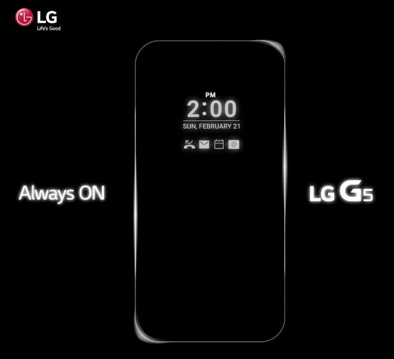 Always On LG G5