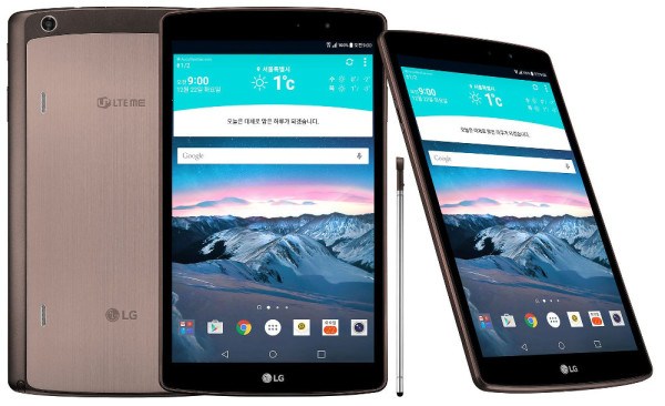 Penampilan LG G Pad II 8.3 LTE