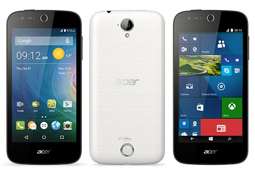 Tampilan Acer Liquid M330