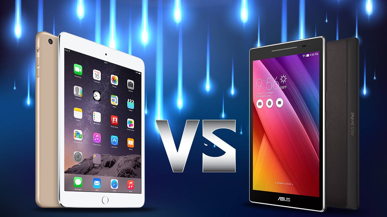 Asus ZenPad Z8 vs iPad Mini 4