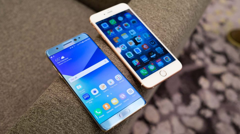 Apple iPhone 7 Plus dan Samsung Galaxy Note 7