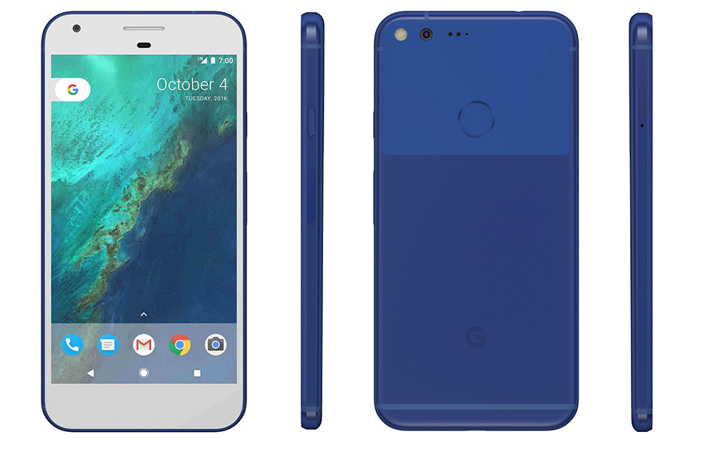 Desain Google Pixel & Google Pixel XL