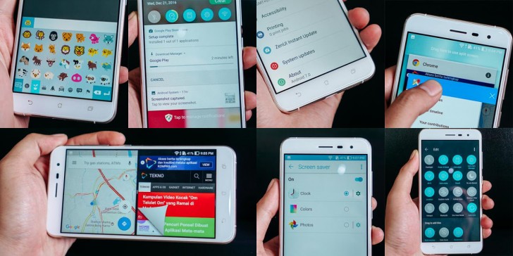 Antarmuka Asus Zenfone 3