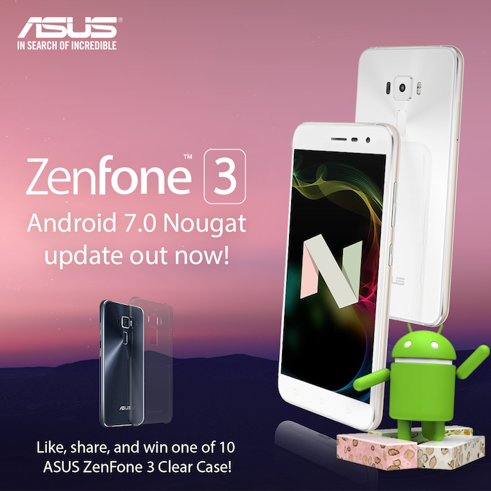 Asus Zenfone 3 - Android Nougat