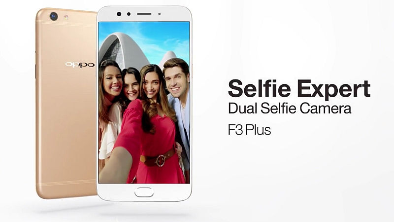 Dual Front Camera Oppo F3 Plus