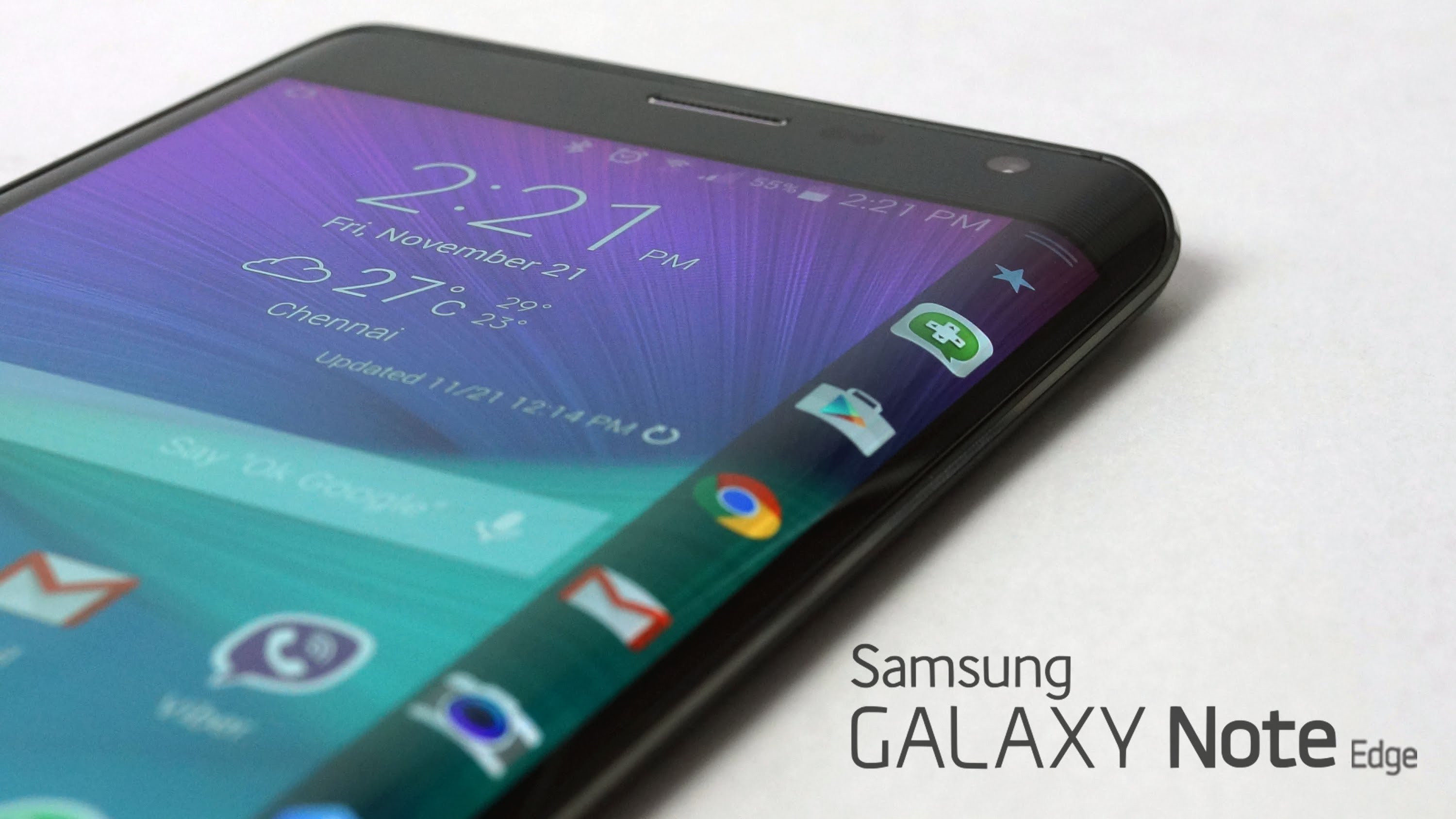 Layar Cekung Samsung Galaxy Note Edge